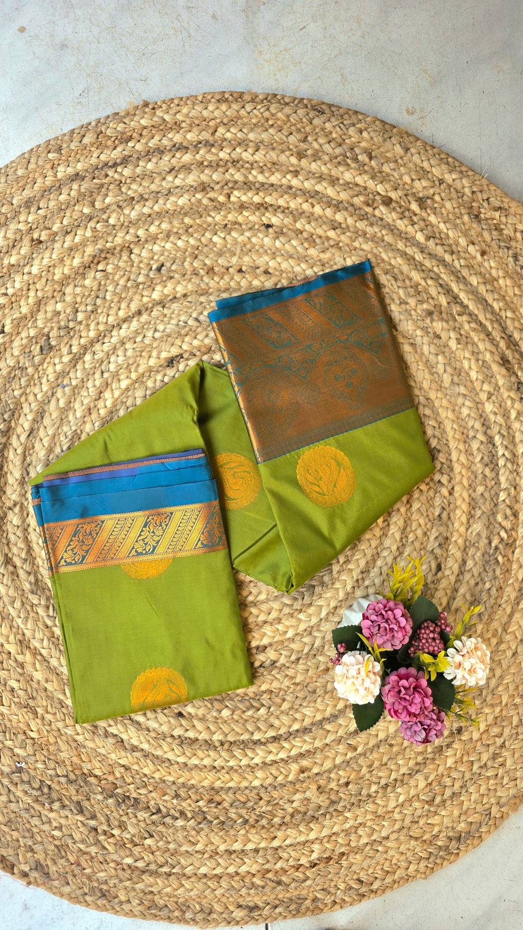 Semi kanchipuram silk saree silk saree